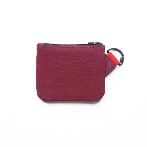 1235. Ripstop Clip Bag - Crimson