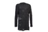 Women's Iro x Anja Rubik Iriza Distressed Dress in Black Cotton