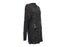 Women's Iro x Anja Rubik Iriza Distressed Dress in Black Cotton