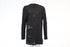Women's Iro x Anja Rubik Iriza Distressed Dress in Black Cotton