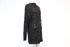 Women's Iro x Anja Rubik Iriza Distressed Dress in Black Cotton