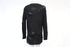 Women's Iro x Anja Rubik Iriza Distressed Dress in Black Cotton