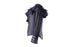 Women's Self-Portrait Plumetis Frilled Top in Blue Polyester