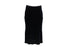 Women's Vince Midi Skirt in Navy Blue Velvet