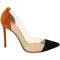 Women's Gianvito Rossi Plexi Heels in Multicolor PVC