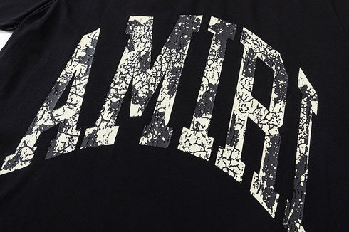 AMIRI Logo-Embroidered Wool-Blend T-shirt