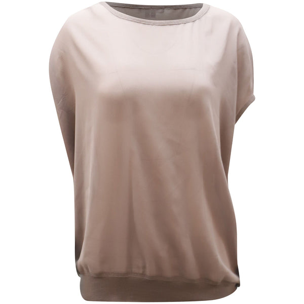 Women's Vince Loose Shirt in Grey Silk