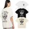 Rhude T-shirts Totem Simple Printing Cotton Casual Short Sleeve Men and Women