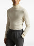 RALPH LAUREN Wool-Cotton Roll Neck Jumper Andover Cream