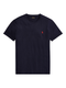 RALPH LAUREN Custom Slim Fit Jersey Crewneck T-Shirt Ink
