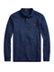 RALPH LAUREN Custom Slim Fit Mesh Polo Shirt Newport Navy