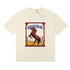 Rhude T-shirts Horse Frame Printing Cotton Casual Short Sleeve Men and Women