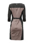 Women's Escada 3/4 Sleeve Dress in Black Polyester
