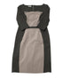 Women's Escada 3/4 Sleeve Dress in Black Polyester