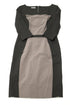 Women's Escada 3/4 Sleeve Dress in Black Polyester