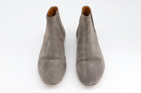 Women's IRO Ankle Booties in Grey Suede