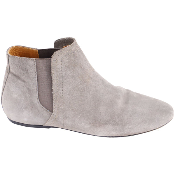 Women's IRO Ankle Booties in Grey Suede