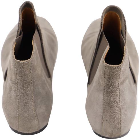 Women's IRO Ankle Booties in Grey Suede