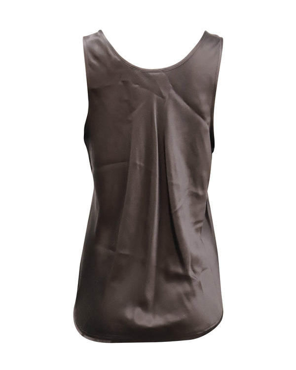 Women's Vince Tank Top in Grey Silk