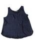 Women's Vince Tank Top in Navy Blue Silk