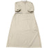 Women's Joseph Barker Pinstripe Midi Shirt Dress in Beige Cotton