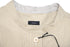 Women's Joseph Barker Pinstripe Midi Shirt Dress in Beige Cotton