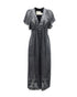 Women's Zimmermann Harlequin Broderie-Anglaise V-neck Jumpsuit in Black Cotton