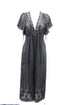 Women's Zimmermann Harlequin Broderie-Anglaise V-neck Jumpsuit in Black Cotton