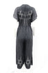 Women's Zimmermann Harlequin Broderie-Anglaise V-neck Jumpsuit in Black Cotton