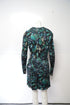 Women's Peter Pilotto Geometric Print Ruched Dress in Multicolor Silk