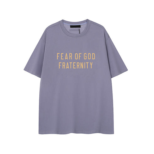 FW24 FRATERNITY T-Shirt / Shorts / Set - Purple
