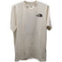 Men's The North Face Graphic Back Print T-Shirt in Beige Cotton