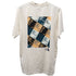 Men's The North Face Graphic Back Print T-Shirt in Beige Cotton