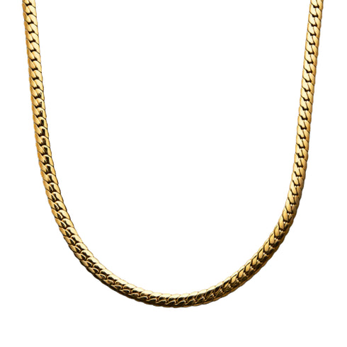 Gold 5mm Miami Cuban Link Chain