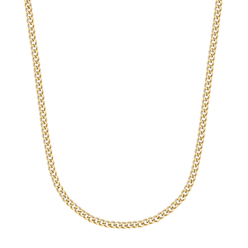 Micro Gold Cuban Link Chain