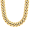 16mm Gold Cuban Link Chain