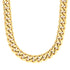 VVS 12mm Gold Cuban Link Chain
