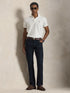 RALPH LAUREN Custom Slim Fit Soft Cotton Polo Shirt White