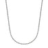 Silver 2mm Rope Chain Necklace