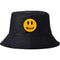 Drew House Justin Bieber Hat Bucket Hat Fishing Cap Cotton Print Fisherman Hat Smiley Face Printing Summer Casual