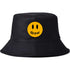 Drew House Justin Bieber Hat Bucket Hat Fishing Cap Cotton Print Fisherman Hat Smiley Face Printing Summer Casual