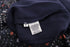 Women's Ulla Johnson Miya Printed Dress with Twist Front Design in Navy Blue Viscose