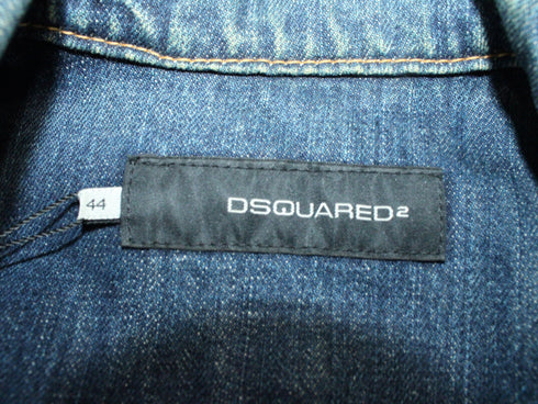 Men's Dsquared2 Jeans Jacket with Embroidery