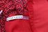 Women's Alice + Olivia Leopard Print Long Sleeve Dress in Red Viscose
