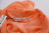 Women's Alice & Olivia Jeannie Neck Tie Blouse in Orange Silk