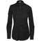 Women's Dsquared2 Long Sleeve Button Front Shirt in Black Cotton