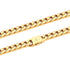 VVS 12mm Gold Cuban Link Chain