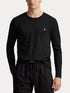 RALPH LAUREN Cotton Jersey Sleep Shirt Black