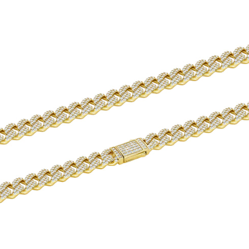 Iced Cuban Chain (Gold) - 12mm
