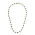 Green Gemstone Chain (Gold) - 7mm